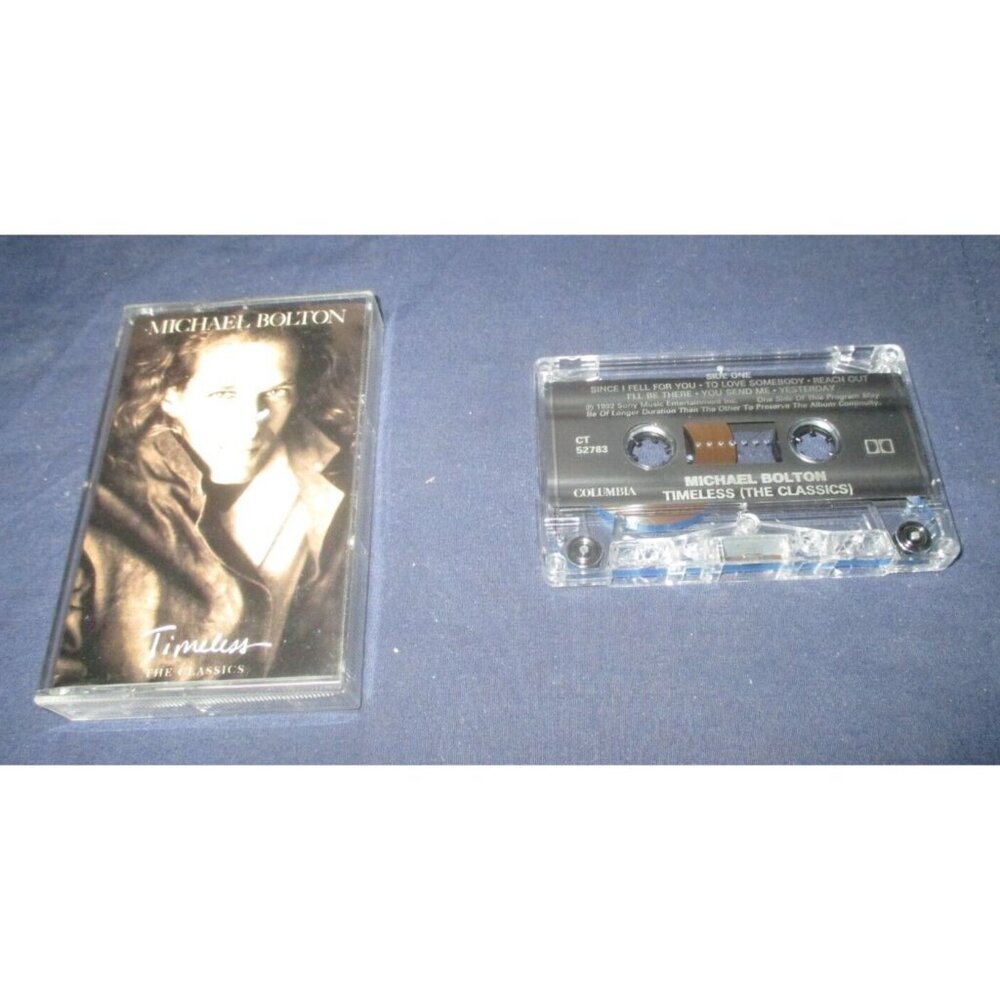 Michael Bolton- Timeless on cassette (1992, Sony Music Entertainment)